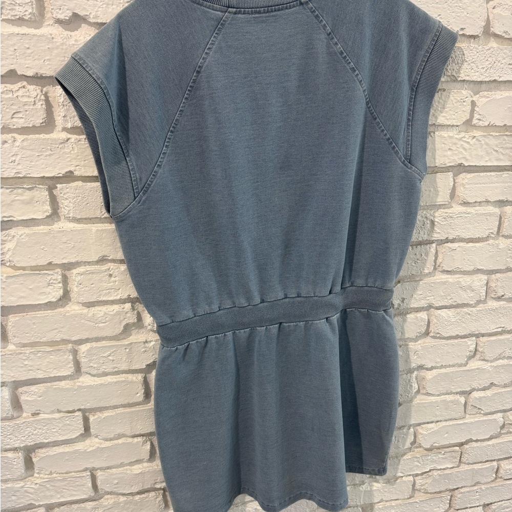 Sundays Blue Tunic Top - Picture 2 of 3